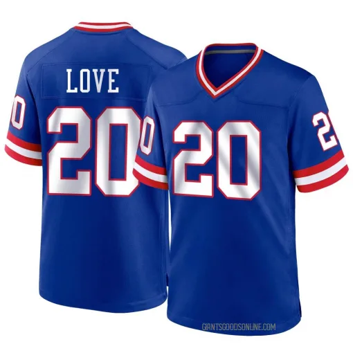 Julian Love New York Giants Nike Game Jersey - Royal