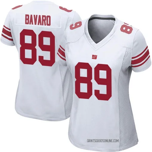 Mark Bavaro Men's New York Giants Nike Jersey - Limited White