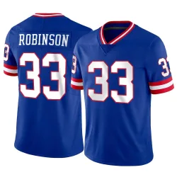 Limited Aaron Robinson Men's New York Giants Classic Vapor Jersey - Nike