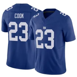 Gervarrius Owens Men's Nike Royal New York Giants Vapor Untouchable Custom Elite Jersey