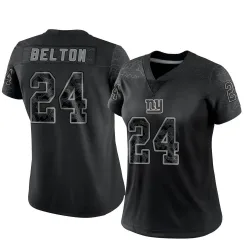 Women's Dane Belton New York Giants No.24 Legend Color Rush Jersey - White