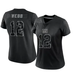 Davis Webb Men's New York Giants Nike Color Rush Jersey - Legend White