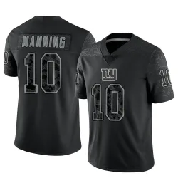 Eli Manning Men's New York Giants Nike Color Rush Jersey - Legend White