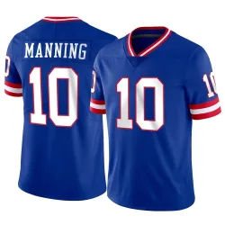 Nike Men's Eli Manning New York Giants Limited Color Rush Jersey - Macy's