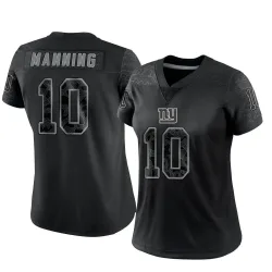 Eli Manning Women's New York Giants Nike Color Rush Jersey - Legend White