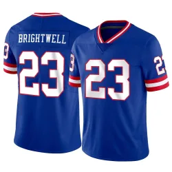 Men's Nike Gary Brightwell Royal New York Giants Game Player Jersey