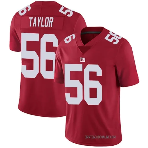 Limited Lawrence Taylor Youth New York Giants Red Alternate Vapor  Untouchable Jersey - Nike