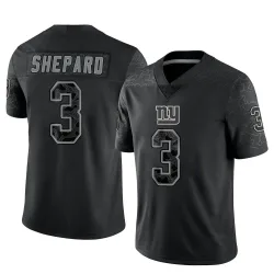Men's Sterling Shepard New York Giants No.3 Limited Color Rush Jersey -  White