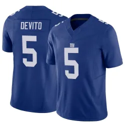 Gervarrius Owens Men's Nike Royal New York Giants Vapor Untouchable Custom Elite Jersey