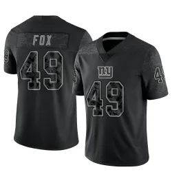 Men's New York Giants Tomon Fox Nike Royal Game Player Jersey