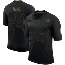 Willie Mays Youth New York Giants Nike Color Rush Jersey - Legend White