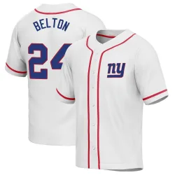 Women's Dane Belton New York Giants No.24 Legend Color Rush