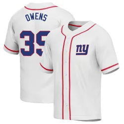 Gervarrius Owens Men's Nike Royal New York Giants Vapor Untouchable Custom Elite Jersey