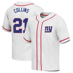 Men's Nike Landon Collins White New York Giants Vapor Untouchable Color  Rush Limited Player Jersey